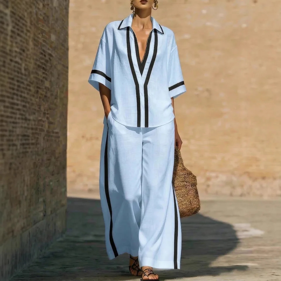 Italy Fashion Street - Novo Conjunto Feminino 2026: Camisa Solta