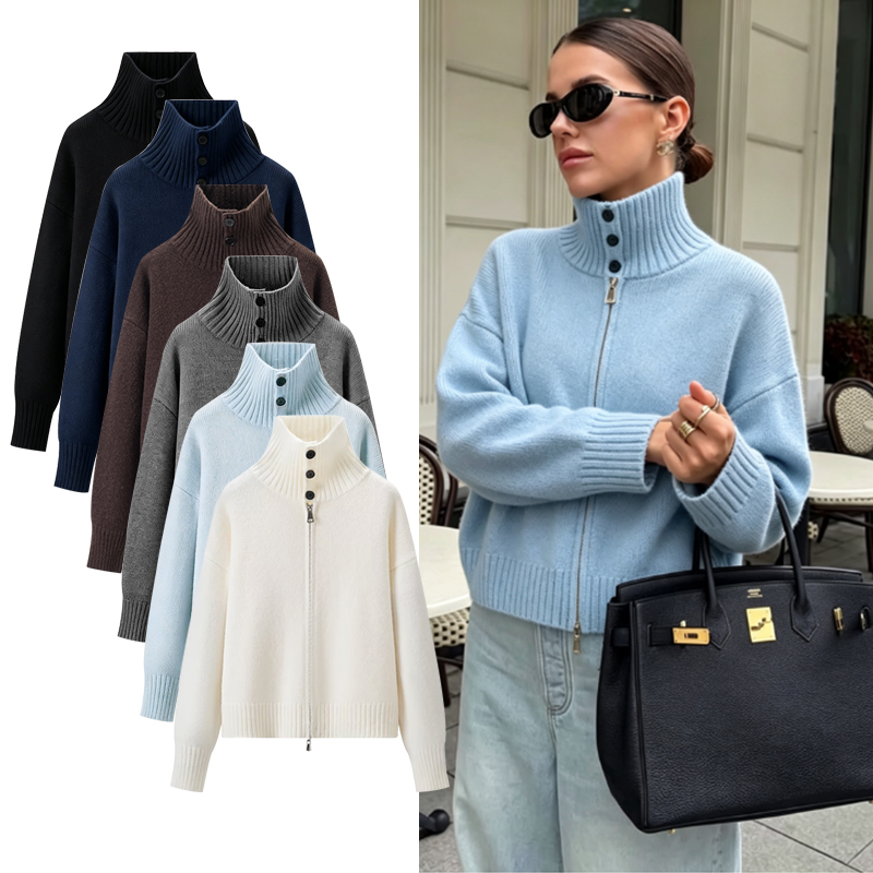 Street Fashion Youth - Suéter Feminino de Inverno 2026, Nova