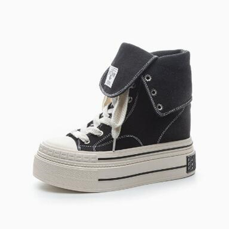 Street Fashion Brand - Tênis Plataforma Anabela de 12CM para