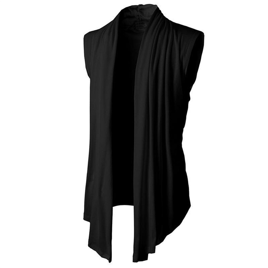 Street Fashion Vest - 2025 verão masculino sem mangas camiseta