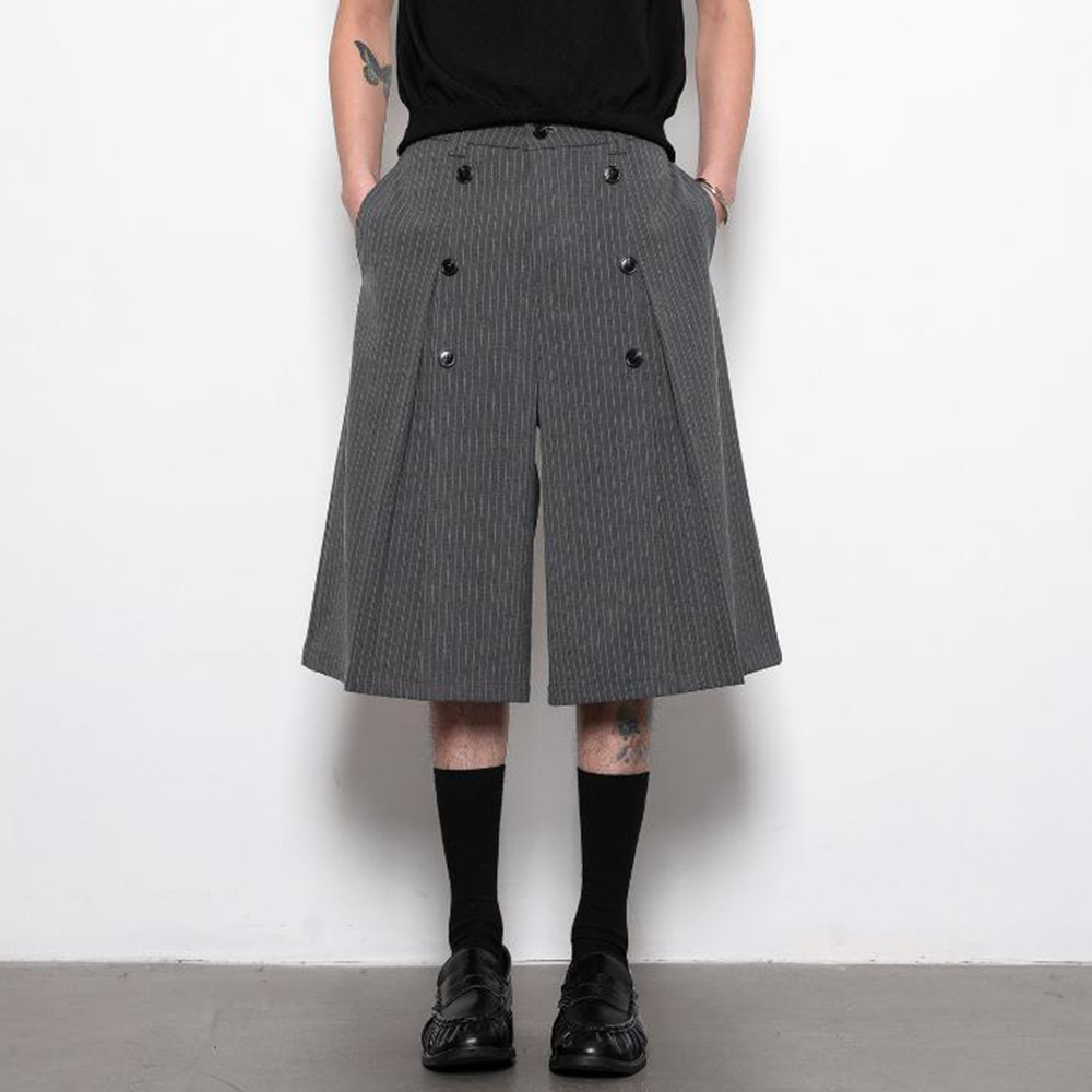 Calças Capri Masculinas de Cor - Street Fashion Trends 2026 avaliação e preço