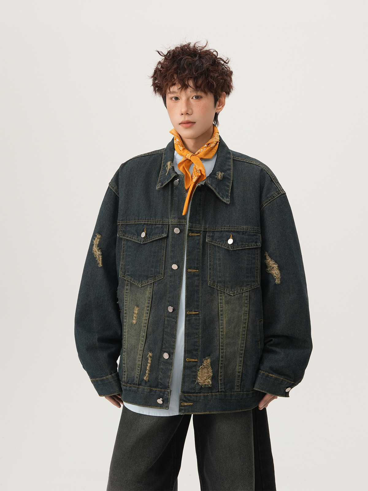 Jaqueta Jeans Masculina Americ - Street Fashion Denim avaliação e preço