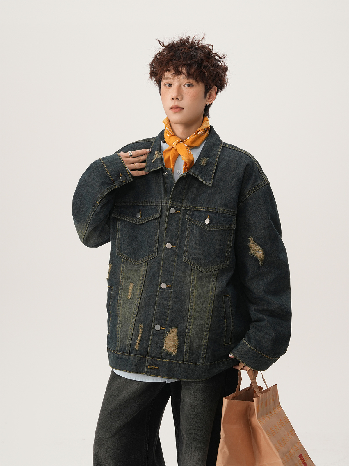 Jaqueta Jeans Masculina Americ - Street Fashion Denim avaliação e preço