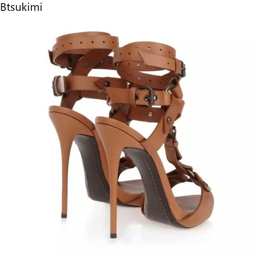 Sandálias Gladiadoras Sexy com - Street Fashion Dress avaliação e preço