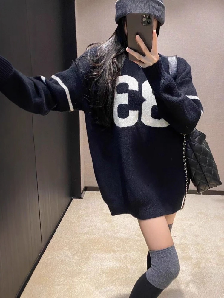 Suéter de Tricô Vintage Y2K Fe - Fashion Streetwear avaliação e preço