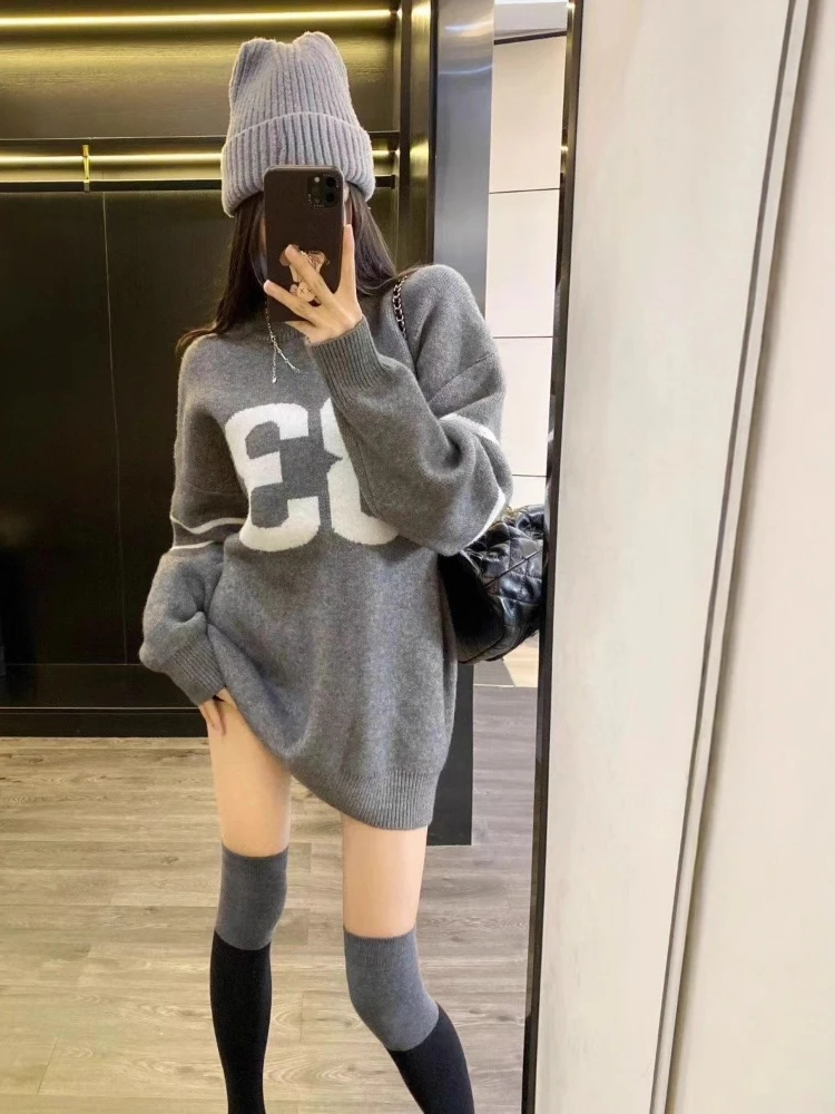 Suéter de Tricô Vintage Y2K Fe - Fashion Streetwear avaliação e preço