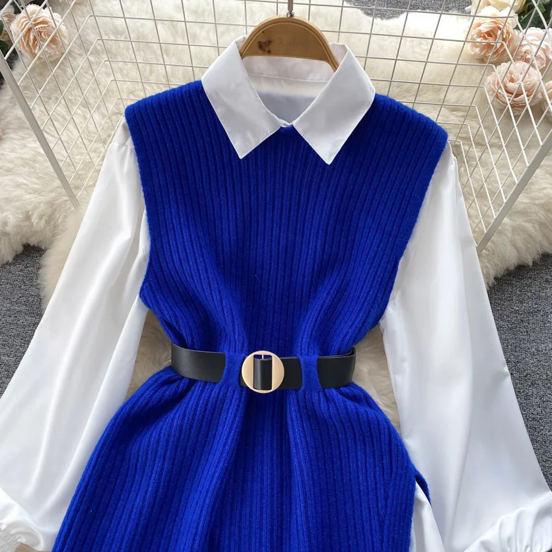 Moda malha colete e camisas fe - Street Fashion Vest avaliação e preço
