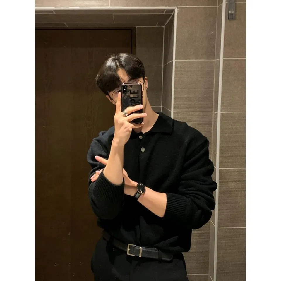 Novo Suéter Masculino com Gola - Italy Fashion Street avaliação e preço