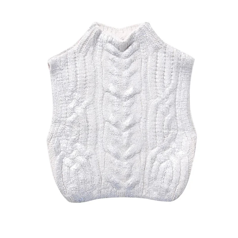 Camisola de malha sem mangas c - Street Fashion Vest avaliação e preço