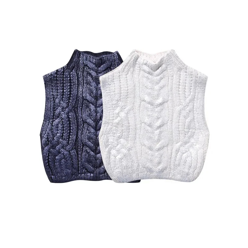 Camisola de malha sem mangas c - Street Fashion Vest avaliação e preço