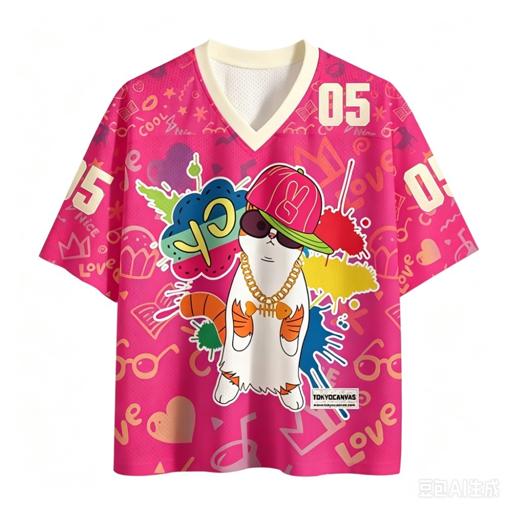 Camiseta masculina com decote  - Street Fashion Graffiti avaliação e preço