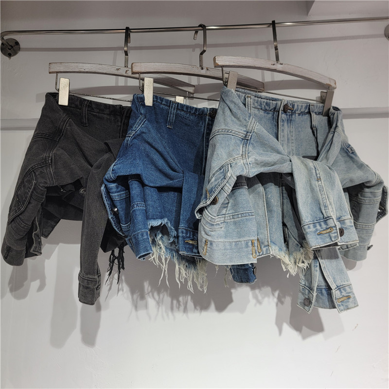 Shorts Jeans Feminino Vintage  - Street Fashion Denim avaliação e preço