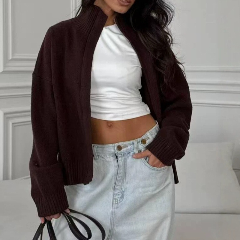 Casacos de Malha Femininos par - Street Fashion Youth avaliação e preço