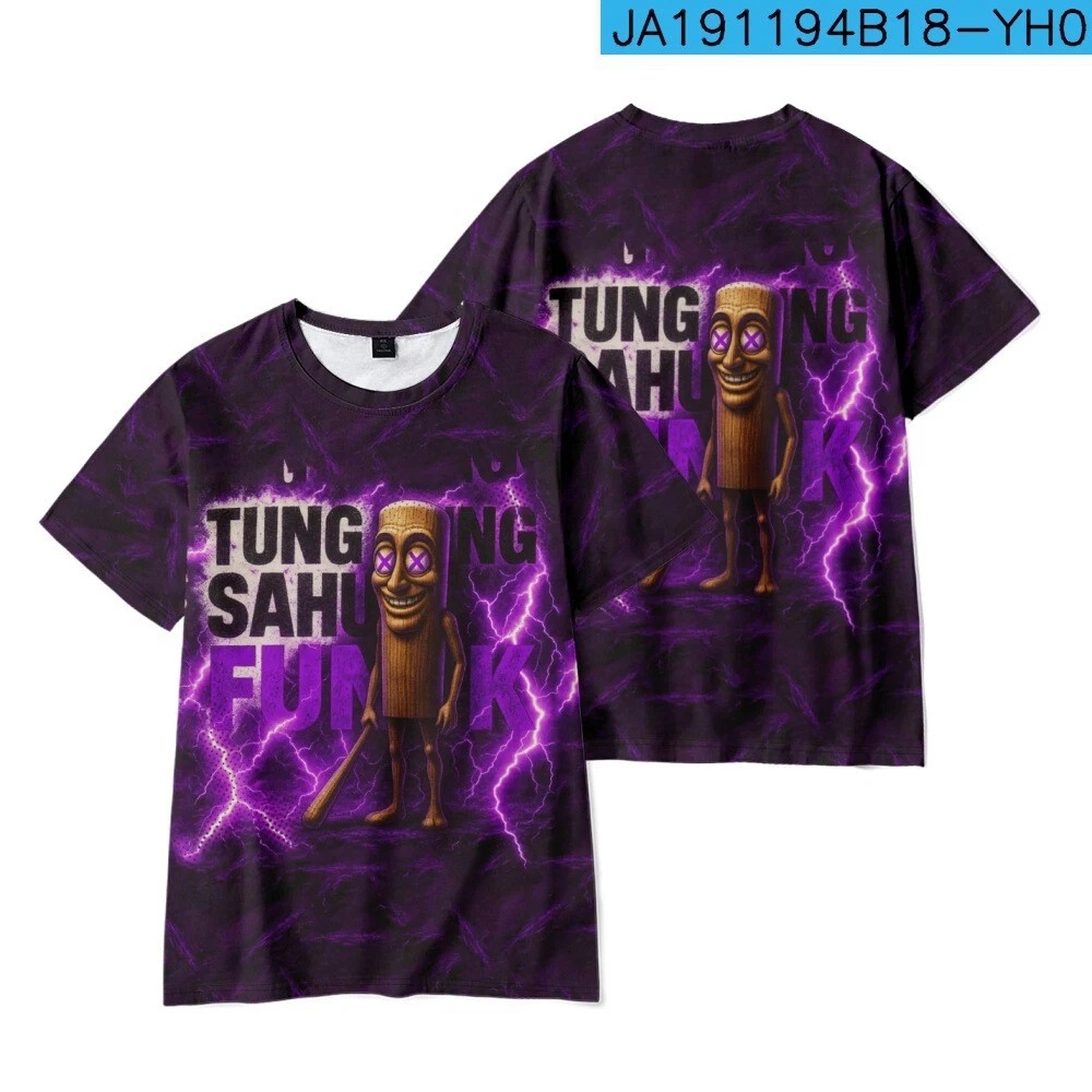 Camiseta Gráfica de Manga Curt - Street Fashion Graffiti avaliação e preço