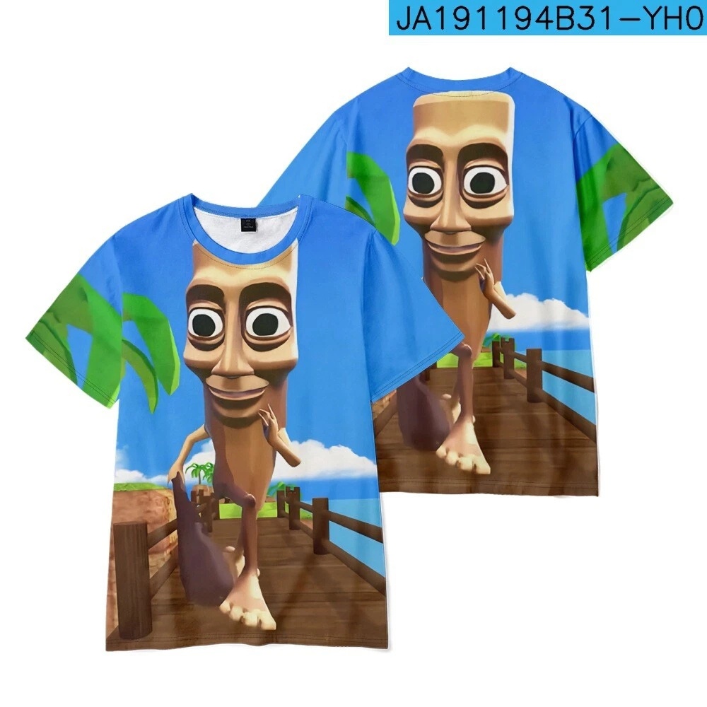 Camiseta Gráfica de Manga Curt - Street Fashion Graffiti avaliação e preço