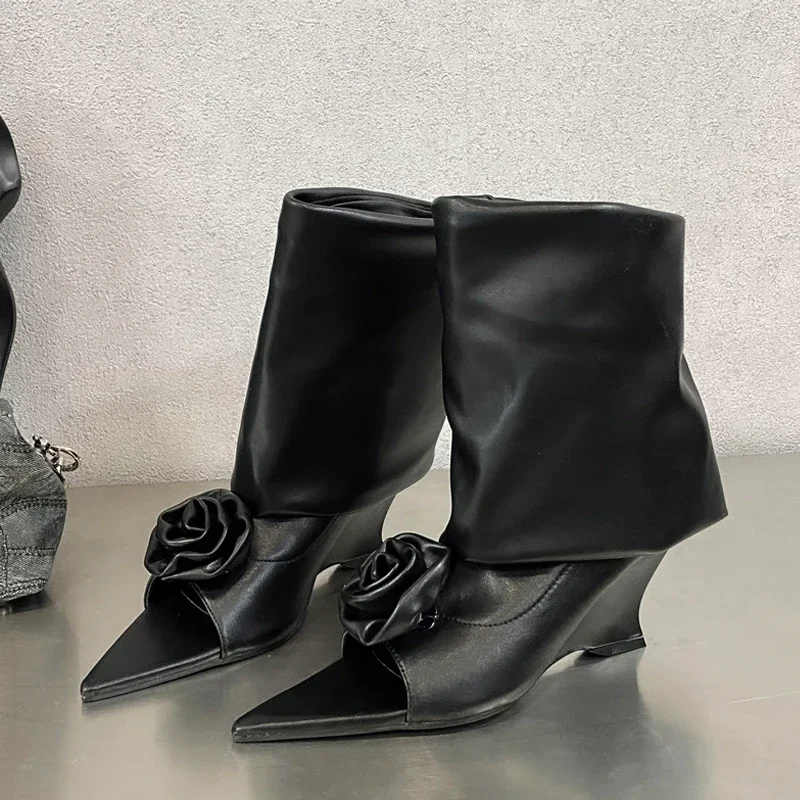 Ankle Boots para mulheres, des - Street Fashion Denim avaliação e preço