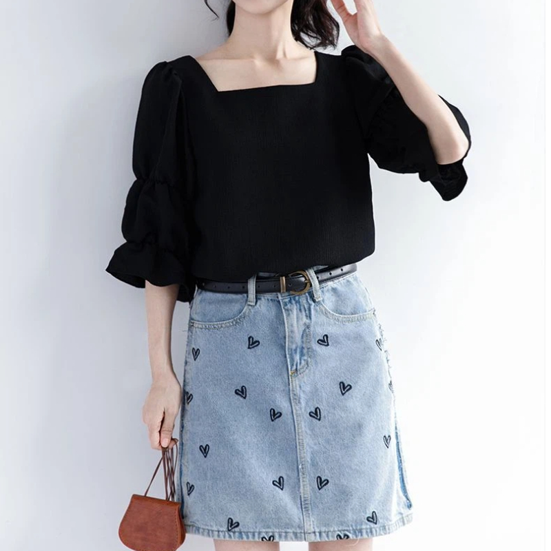 Blusa Feminina Coreana Plissad - Street Fashion Youth avaliação e preço