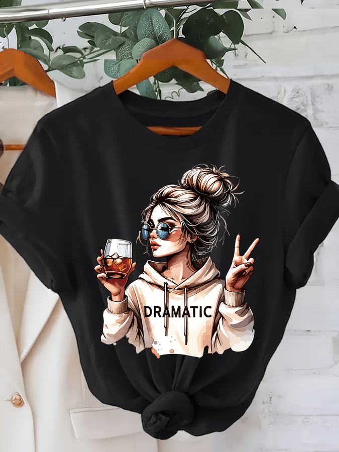 Camiseta Feminina Estampada de - Italy Fashion Street avaliação e preço