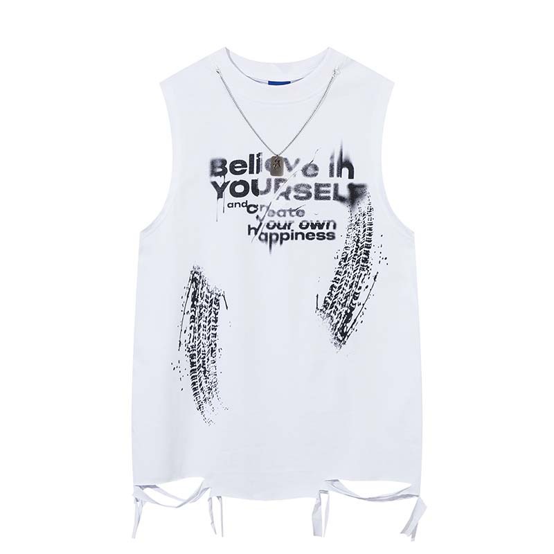Camisetas sem mangas masculina - Street Fashion Graffiti avaliação e preço