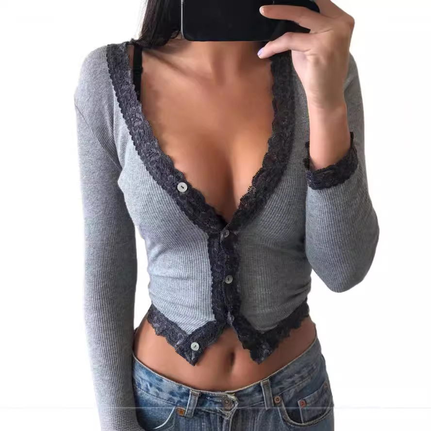 Novo Cardigã Feminino de Outon - Street Fashion Trends 2026 avaliação e preço